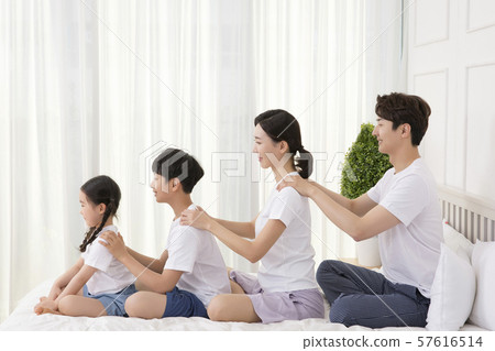 Happy and loving family 356 57616514