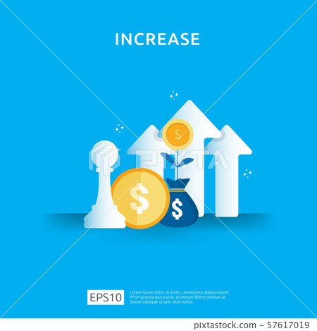 income salary rate increase. business chart income salary rate increase. business chart 57617019