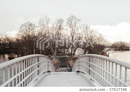 Onuma Koen Quasi -National park in peaceful cold 57617396