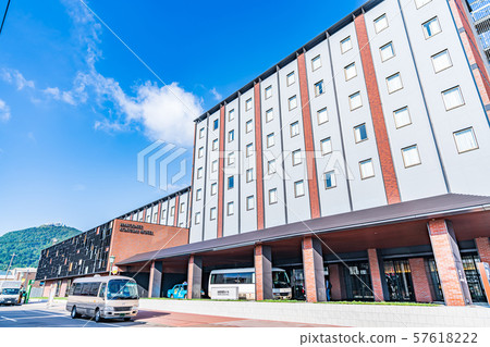 Hokkaido summer scenery around Otemachi, Hakodate Hokkaido summer scenery around Otemachi, Hakodate 57618222