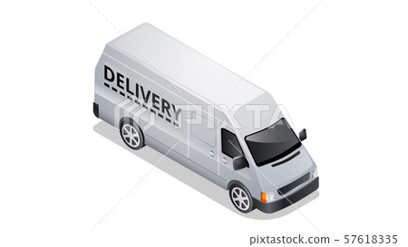 Isometric car icon isolated on white 57618335