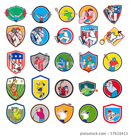 Sports Icon Set 57618413