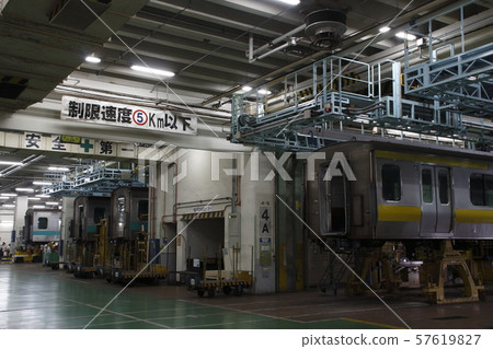 Train factory, Tokyo General Vehicle Center (at public release) 57619827
