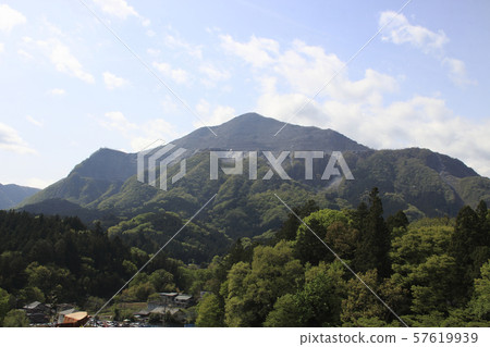 Mt. Mt. Kibusa from Chichibu city Mt. Mt. Kibusa from Chichibu city 57619939