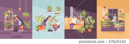 Home garden vector set Home garden vector set 57620192