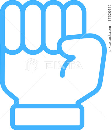 Hand sign sign language gesture hand finger icon 57620452