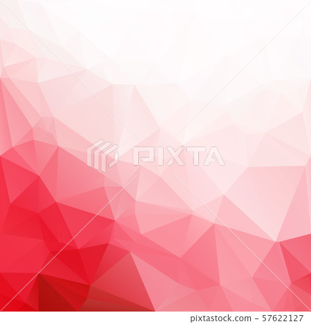 Red Polygonal Mosaic Background, Creative Design - Stock Illustration ...