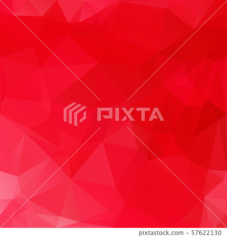 Red Polygonal Mosaic Background, Creative Design - Stock Illustration ...