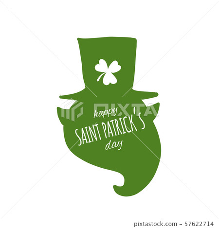 Saint Patrick Day. Greeting card for your design 57622714