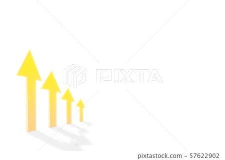 Illustration of a rising graph Illustration of a rising graph 57622902