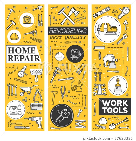 Construction, DIY, repair hand tools 57623355