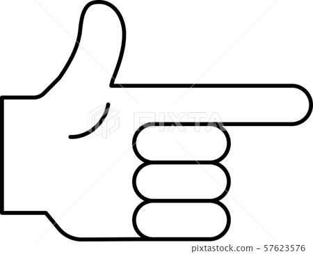 Hand sign sign language gesture hand finger icon 57623576
