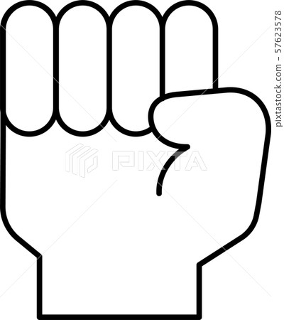 Hand sign sign language gesture hand finger icon 57623578