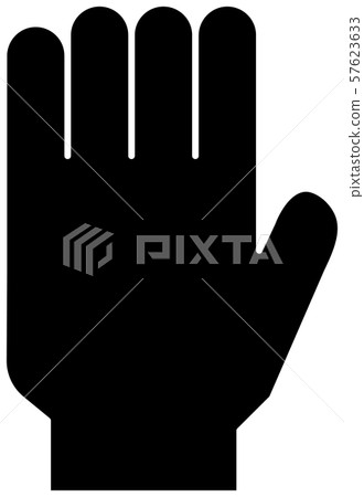 Hand sign sign language gesture hand finger icon 57623633