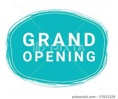 Grand Opening, Speech Bubble Banner, Element Design Template, App Icon, Vector Illustration. 57625229