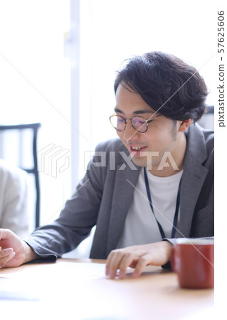 Businessman sign Businessman sign 57625606