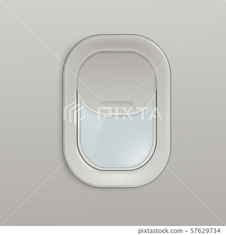 airplane, window, plane 57629734