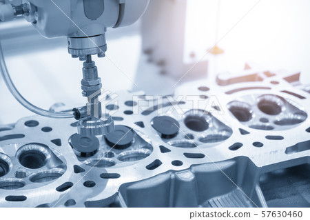 The aluminium casting cylinder head parts. 57630460