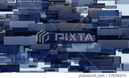 Abstract background of cubes. 3D illustration 57630970