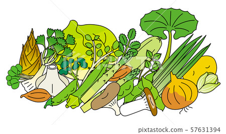 春天的蔬菜 57631394
