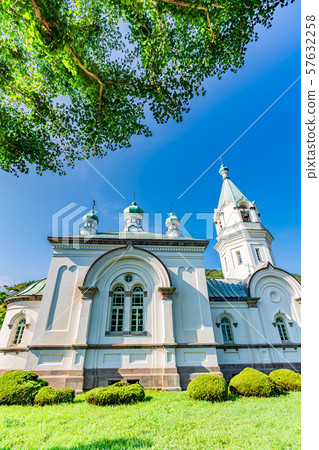 Hokkaido Summer Landscape Hakodate Orthodox Church Hokkaido Summer Landscape Hakodate Orthodox Church 57632258