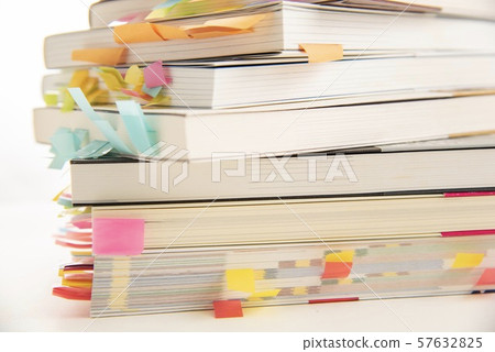 Many bookmarked books 4 Many bookmarked books 4 57632825