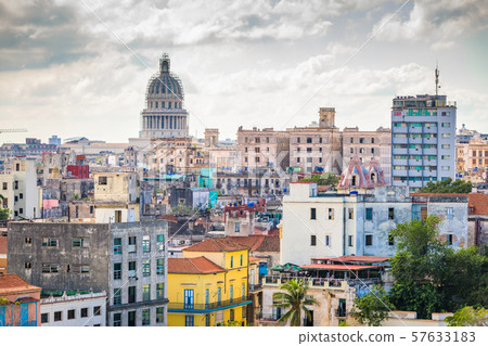 Havana, Cuba downtown skyline Havana, Cuba downtown skyline 57633183