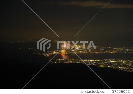 Hope to see the new national fireworks competition from the High Bocchi Plateau 57636001