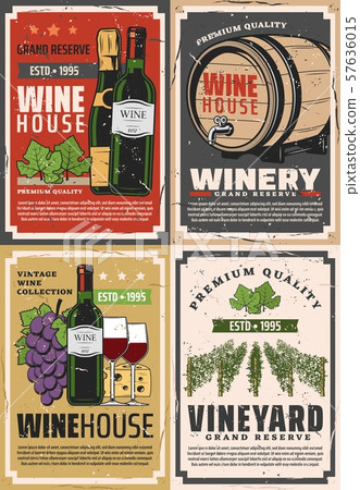 Wine house shop, winery grand reserve bottle Wine house shop, winery grand reserve bottle 57636015
