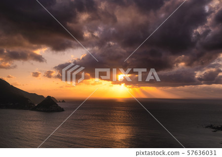 Sunset view from Shirakusa Park Sunset view from Shirakusa Park 57636031