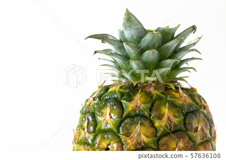 Pineapple shot on white background 57636108