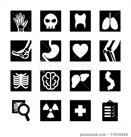 x-ray solid icons x-ray solid icons 57638466