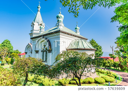 Hokkaido Summer Landscape Hakodate Orthodox Church Hokkaido Summer Landscape Hakodate Orthodox Church 57639809