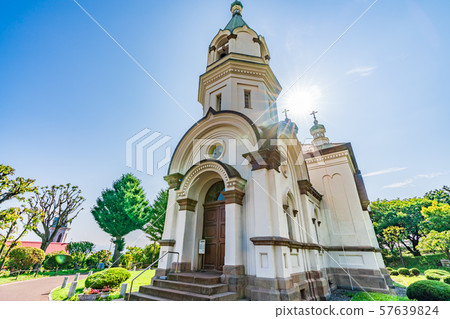 Hokkaido Summer Landscape Hakodate Orthodox Church Hokkaido Summer Landscape Hakodate Orthodox Church 57639824
