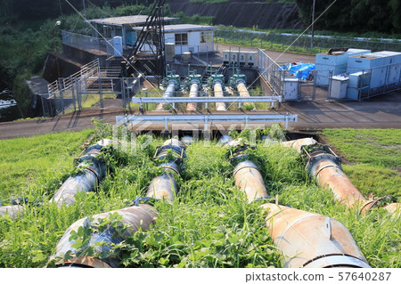 Kurano emergency drainage station Kurano emergency drainage station 57640287