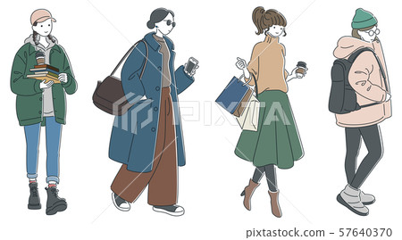 Fashion ideas for girls who want to be fashionable even in cold winter 57640370