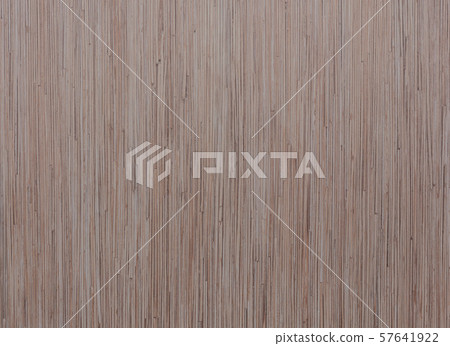 Texture of brown cane or reed or bamboo for background 57641922