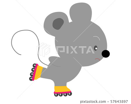 動物輪滑 57643897