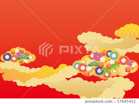 Japanese background-clouds 57645452