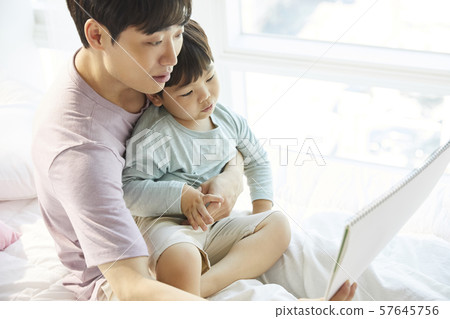 父母和孩子的生活方式畫 57645756