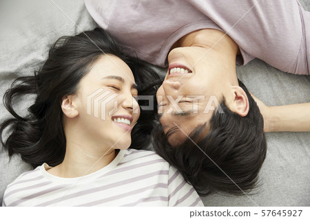 Couple lifestyle bedroom 57645927