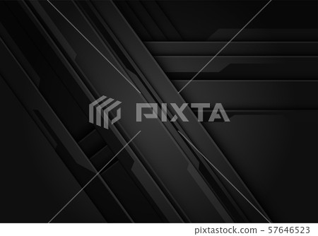 Abstract black metallic futuristic style design modern futuristic background vector illustration. Abstract black metallic futuristic style design modern futuristic background vector illustration. 57646523