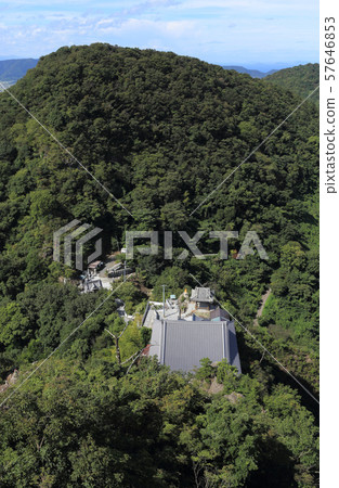 從Sangakusan山到Shikoku神聖遺址No. 73 Fudasho-dake Buddha Temple，Restoration Oku-in Zen Zennemoto Mido，Nakayama 57646853
