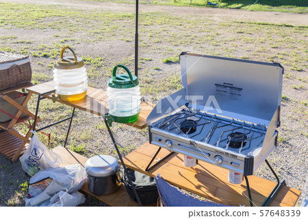 Camping kitchen space Camping kitchen space 57648339