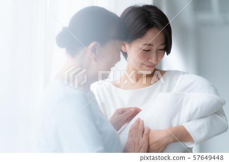 2 people 2 births celebration baby old man old age interior design room white natural light renovation 2 people 2 births celebration baby old man old age interior design room white natural light renovation 57649448