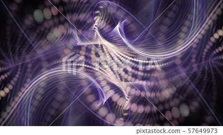 Background of curves and mosaic halftone effects. Background of curves and mosaic halftone effects. 57649973
