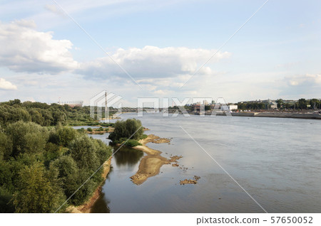 Vistula River in Warsaw Vistula River in Warsaw 57650052