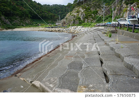 Entrance to Todogaga Lighthouse at the easternmost point of Honshu 57650875