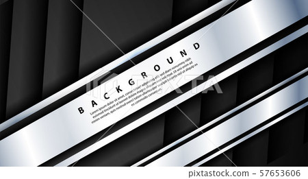 Modern abstract geometric patterns with a luxurious gray background 57653606
