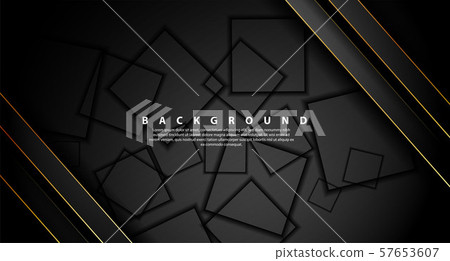 Modern abstract geometric patterns with a luxurious gray background Modern abstract geometric patterns with a luxurious gray background 57653607